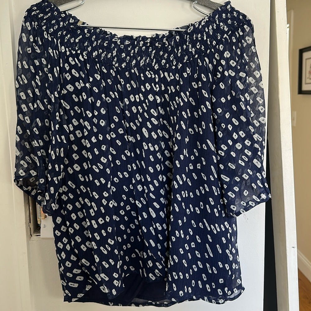 Off shoulder blouse